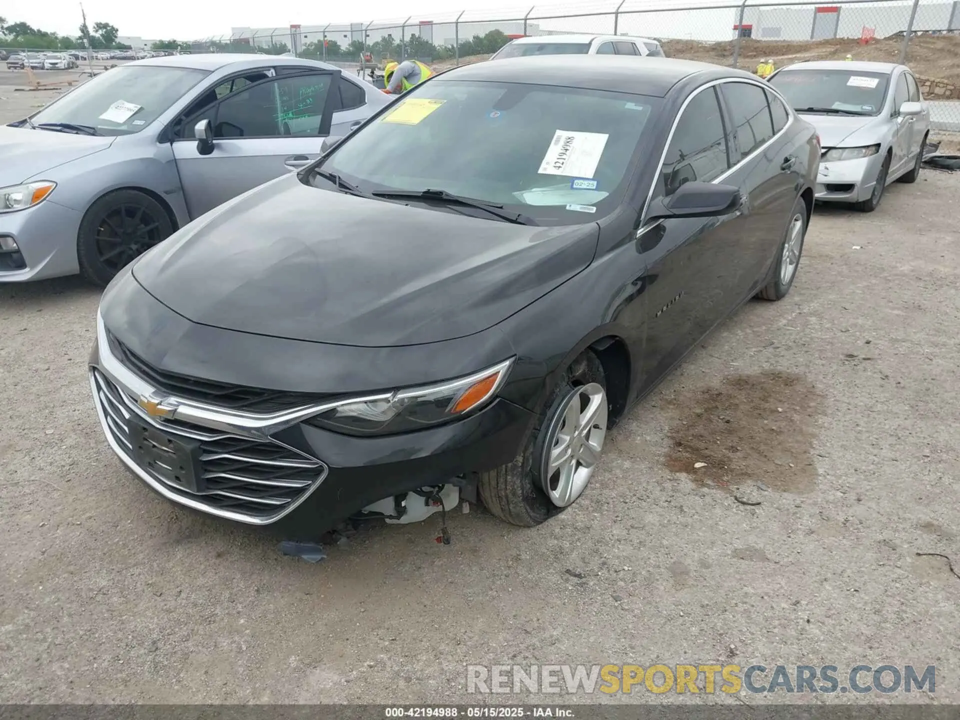 2 Фотография поврежденного автомобиля 1G1ZB5ST9LF150298 CHEVROLET MALIBU 2020