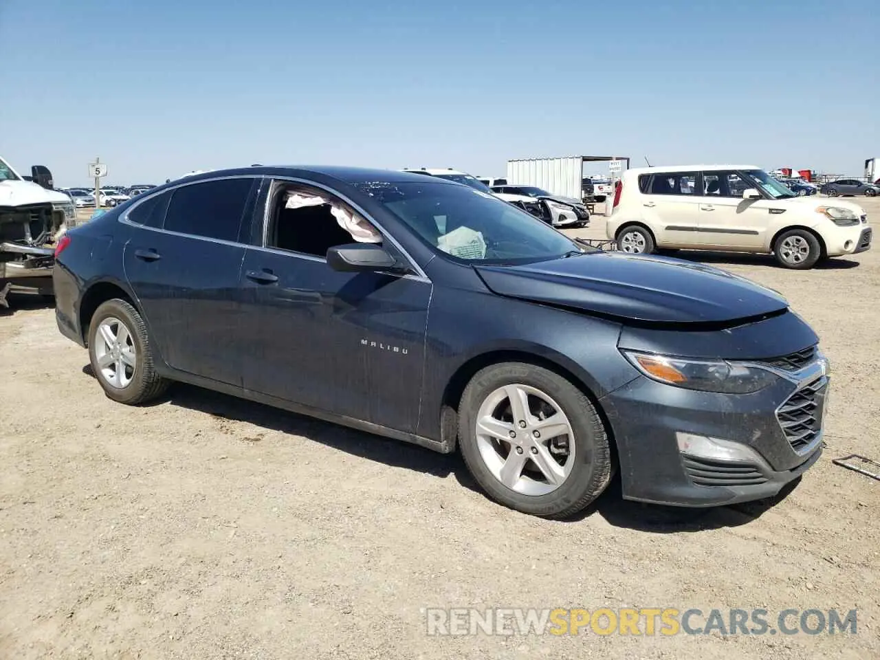 4 Photograph of a damaged car 1G1ZB5STXLF048783 CHEVROLET MALIBU 2020