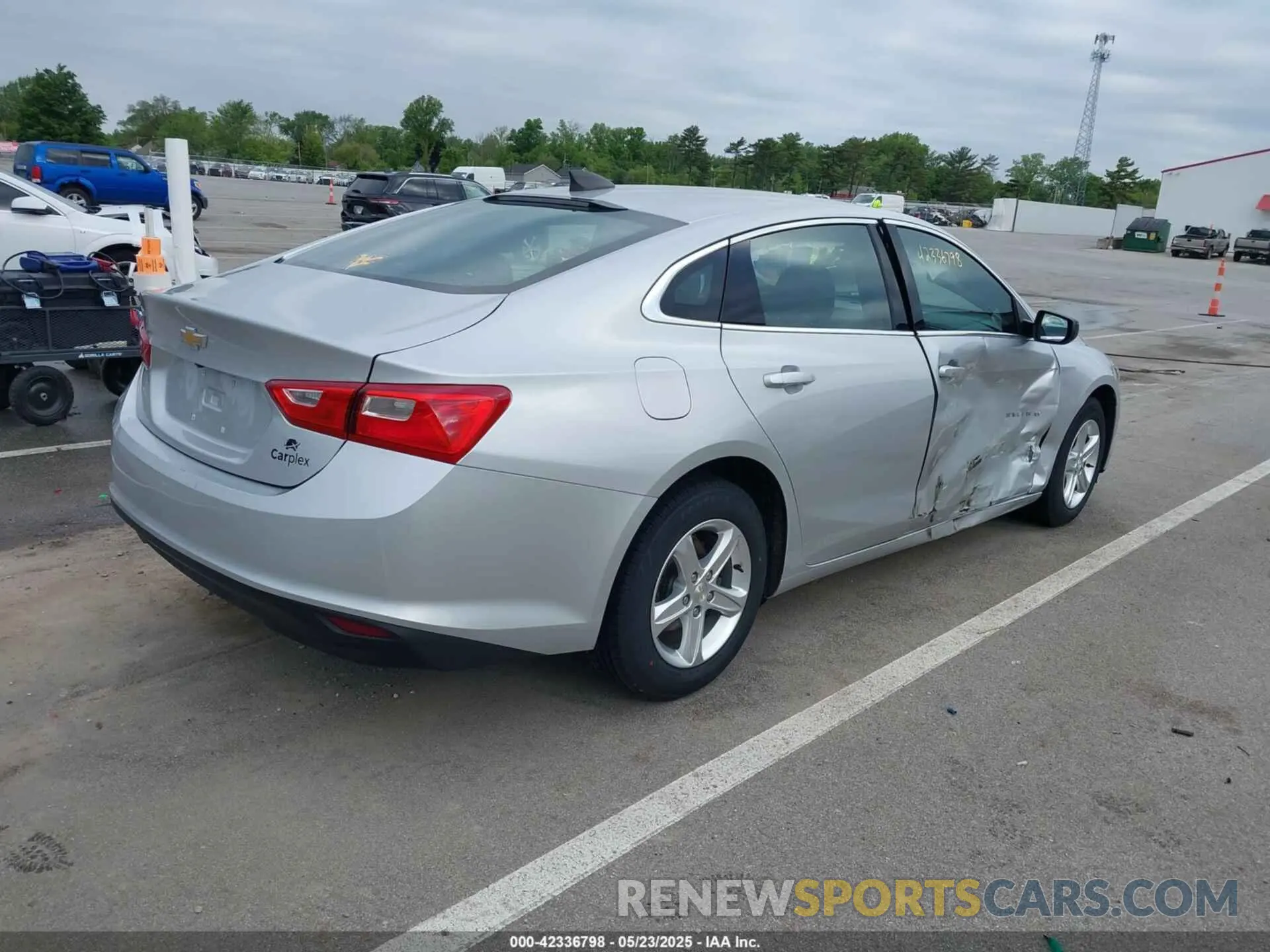 4 Photograph of a damaged car 1G1ZB5STXLF128892 CHEVROLET MALIBU 2020