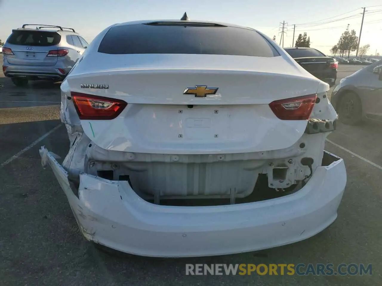 6 Фотография поврежденного автомобиля 1G1ZC5ST0LF148873 CHEVROLET MALIBU 2020