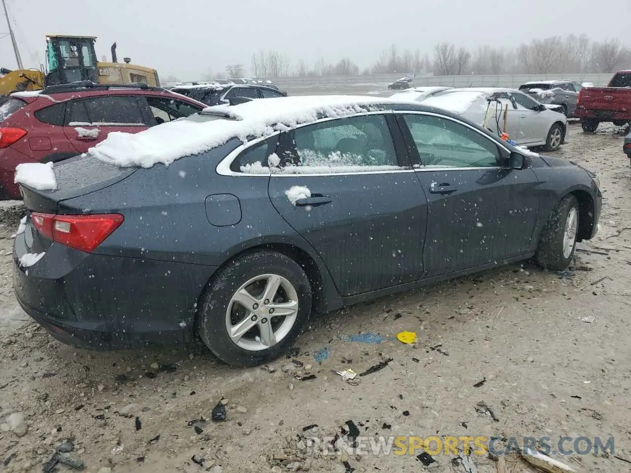 3 Photograph of a damaged car 1G1ZC5ST0LF155905 CHEVROLET MALIBU 2020
