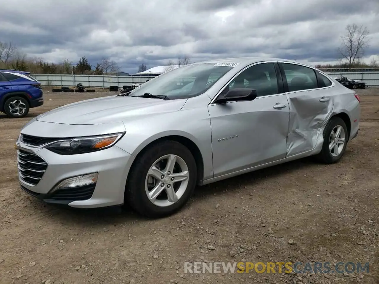 1 Фотография поврежденного автомобиля 1G1ZC5ST2LF111369 CHEVROLET MALIBU 2020