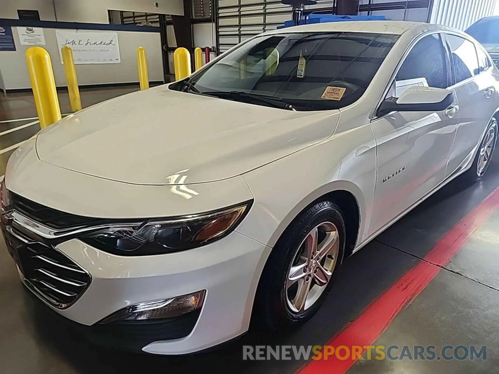 7 Photograph of a damaged car 1G1ZC5ST2LF154299 CHEVROLET MALIBU 2020