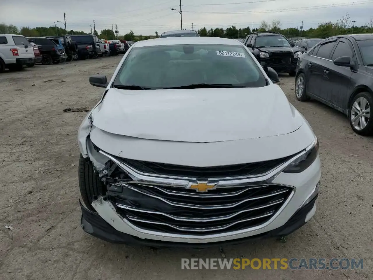 5 Photograph of a damaged car 1G1ZC5ST4LF080819 CHEVROLET MALIBU 2020