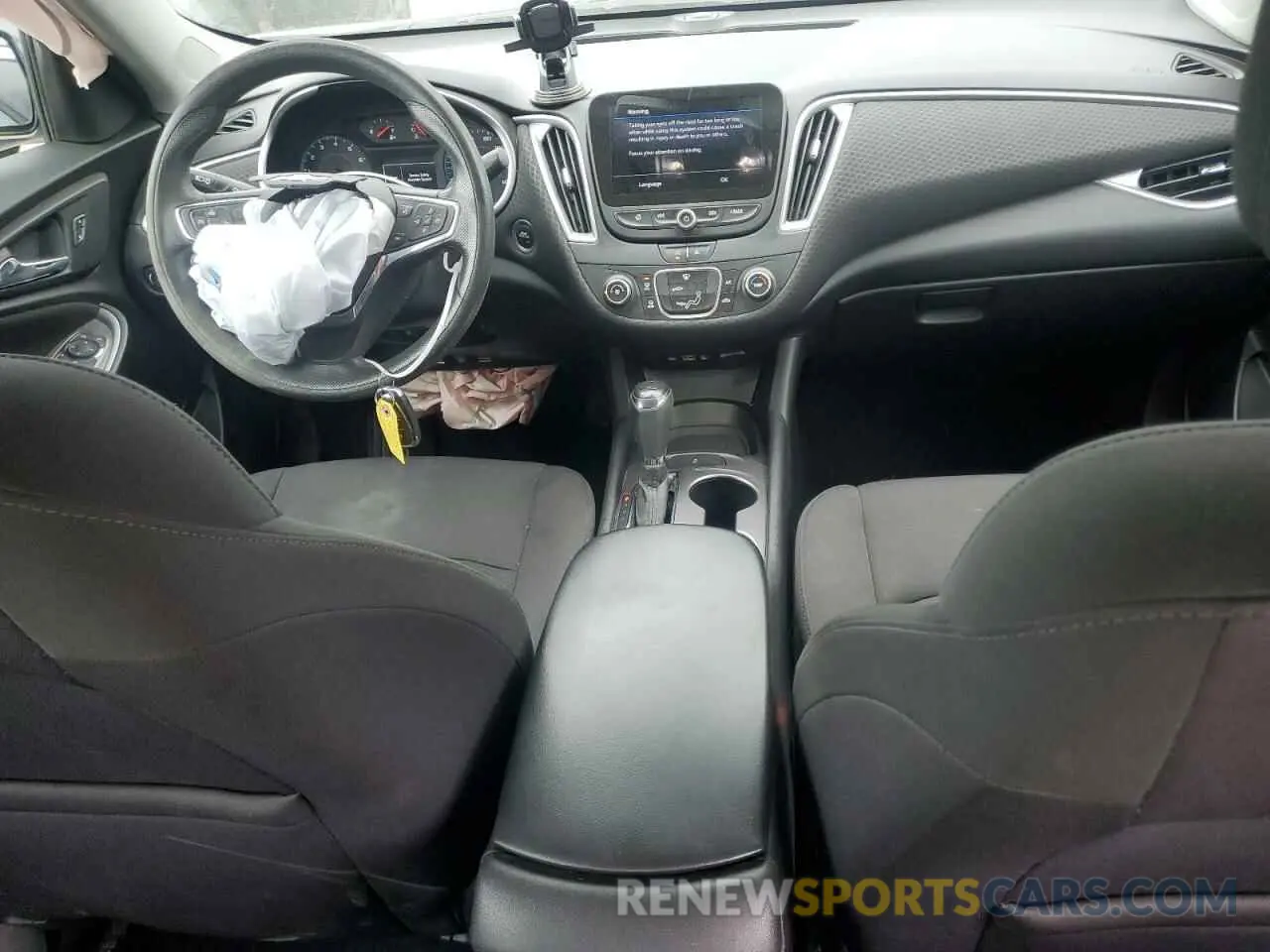 8 Photograph of a damaged car 1G1ZC5ST4LF080819 CHEVROLET MALIBU 2020