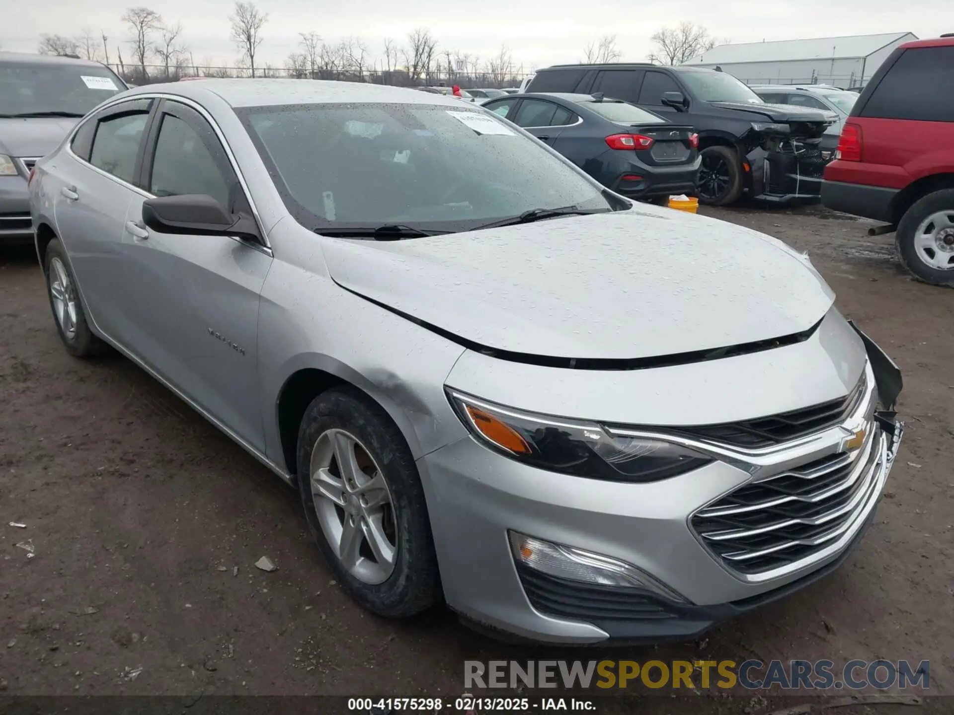 1 Photograph of a damaged car 1G1ZC5ST4LF154210 CHEVROLET MALIBU 2020