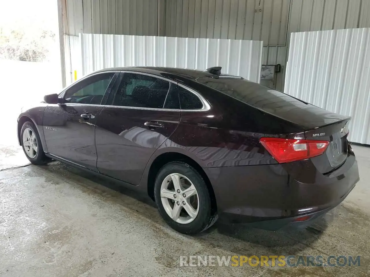 2 Photograph of a damaged car 1G1ZC5ST6LF076450 CHEVROLET MALIBU 2020