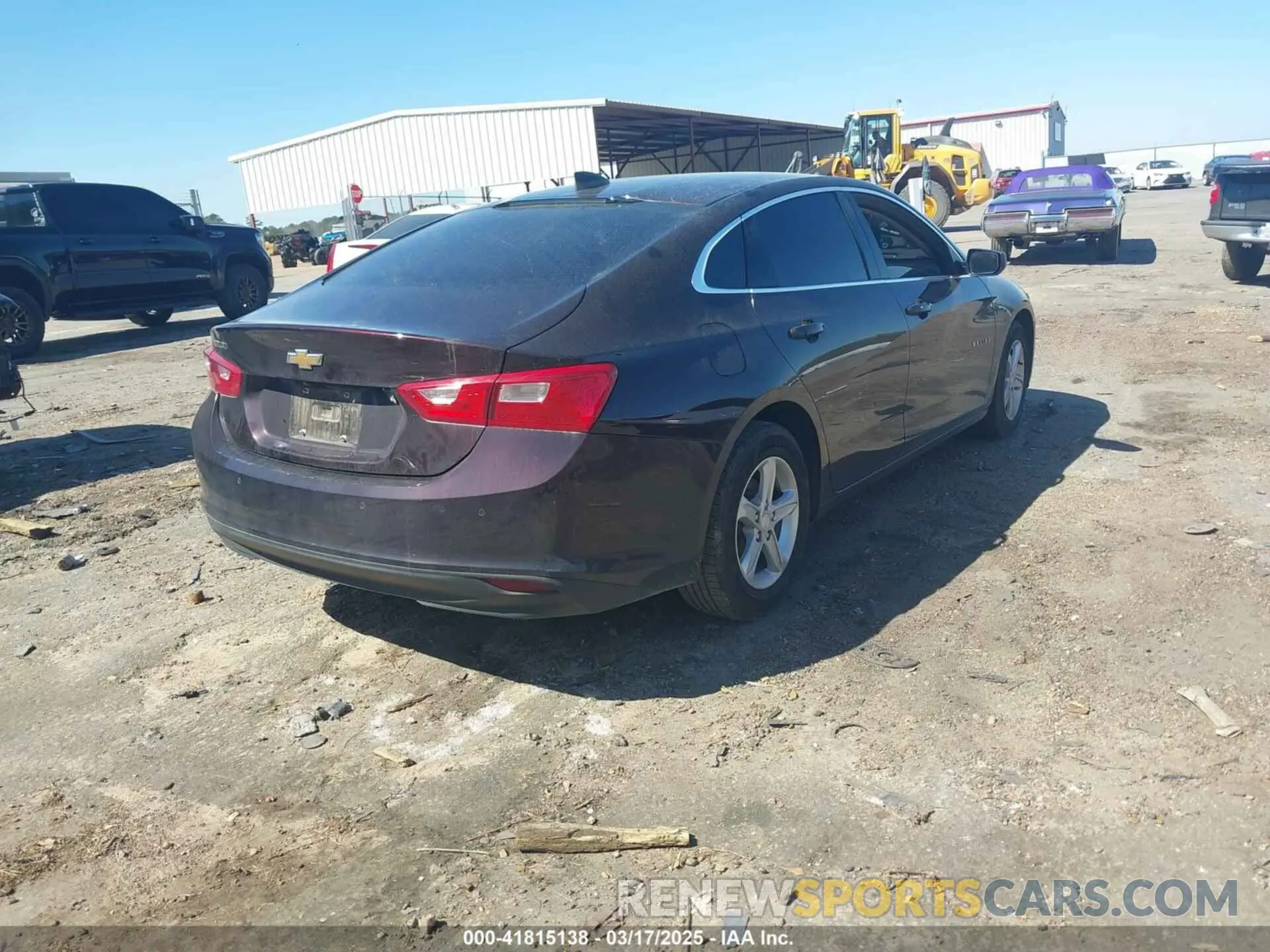 4 Фотография поврежденного автомобиля 1G1ZC5ST6LF107793 CHEVROLET MALIBU 2020