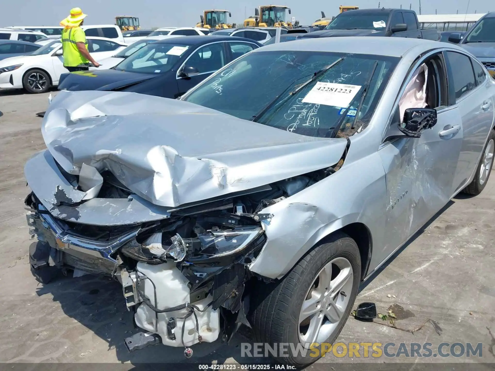 6 Фотография поврежденного автомобиля 1G1ZC5ST8LF075011 CHEVROLET MALIBU 2020