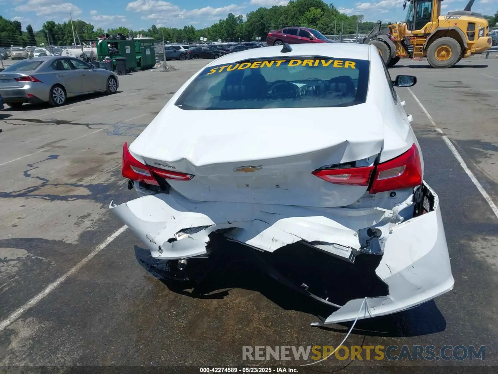 16 Photograph of a damaged car 1G1ZC5ST8LF077793 CHEVROLET MALIBU 2020