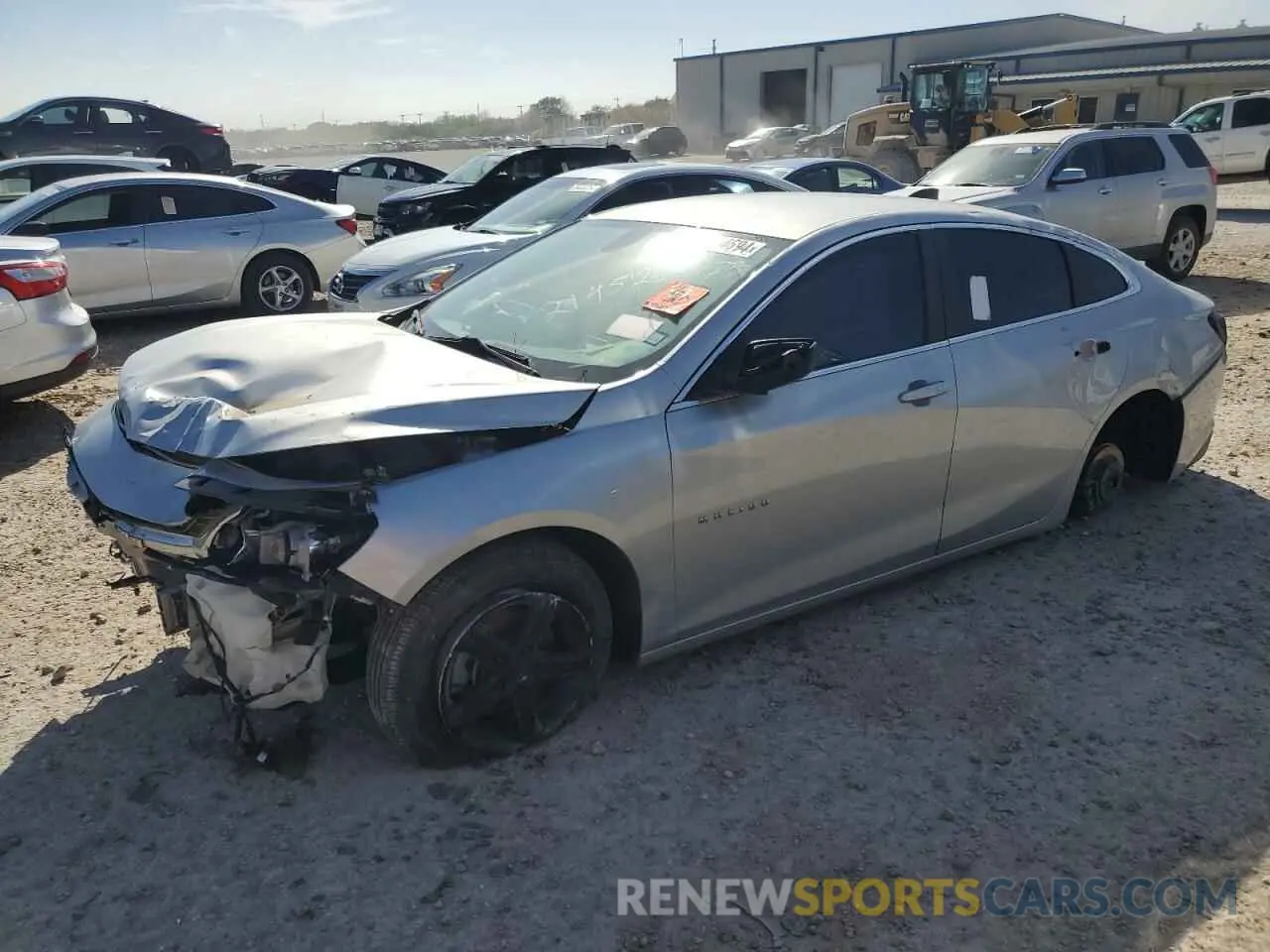 1 Photograph of a damaged car 1G1ZC5ST9LF019062 CHEVROLET MALIBU 2020