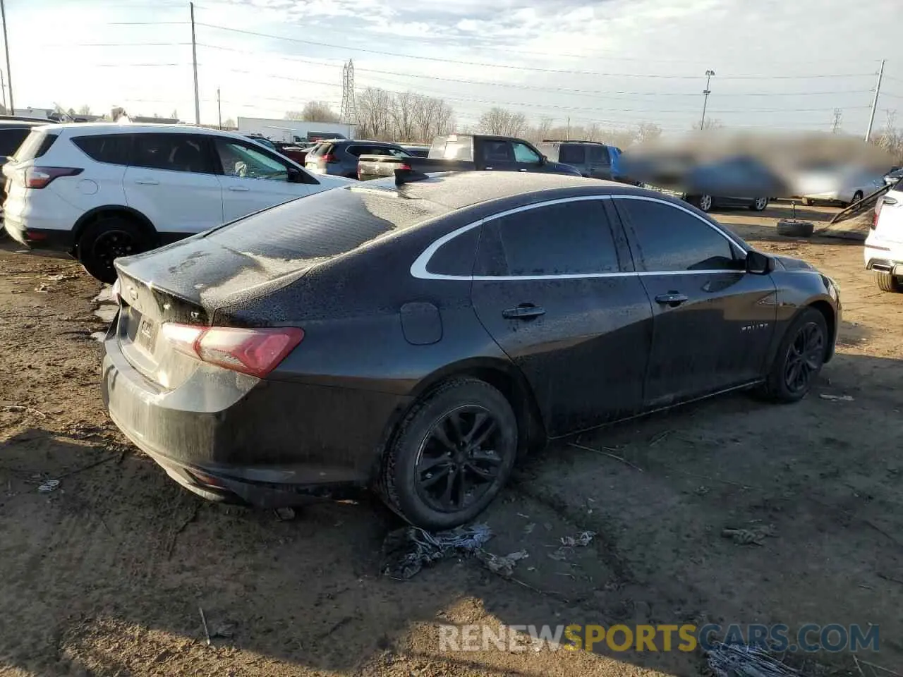 3 Photograph of a damaged car 1G1ZD5ST0LF004446 CHEVROLET MALIBU 2020