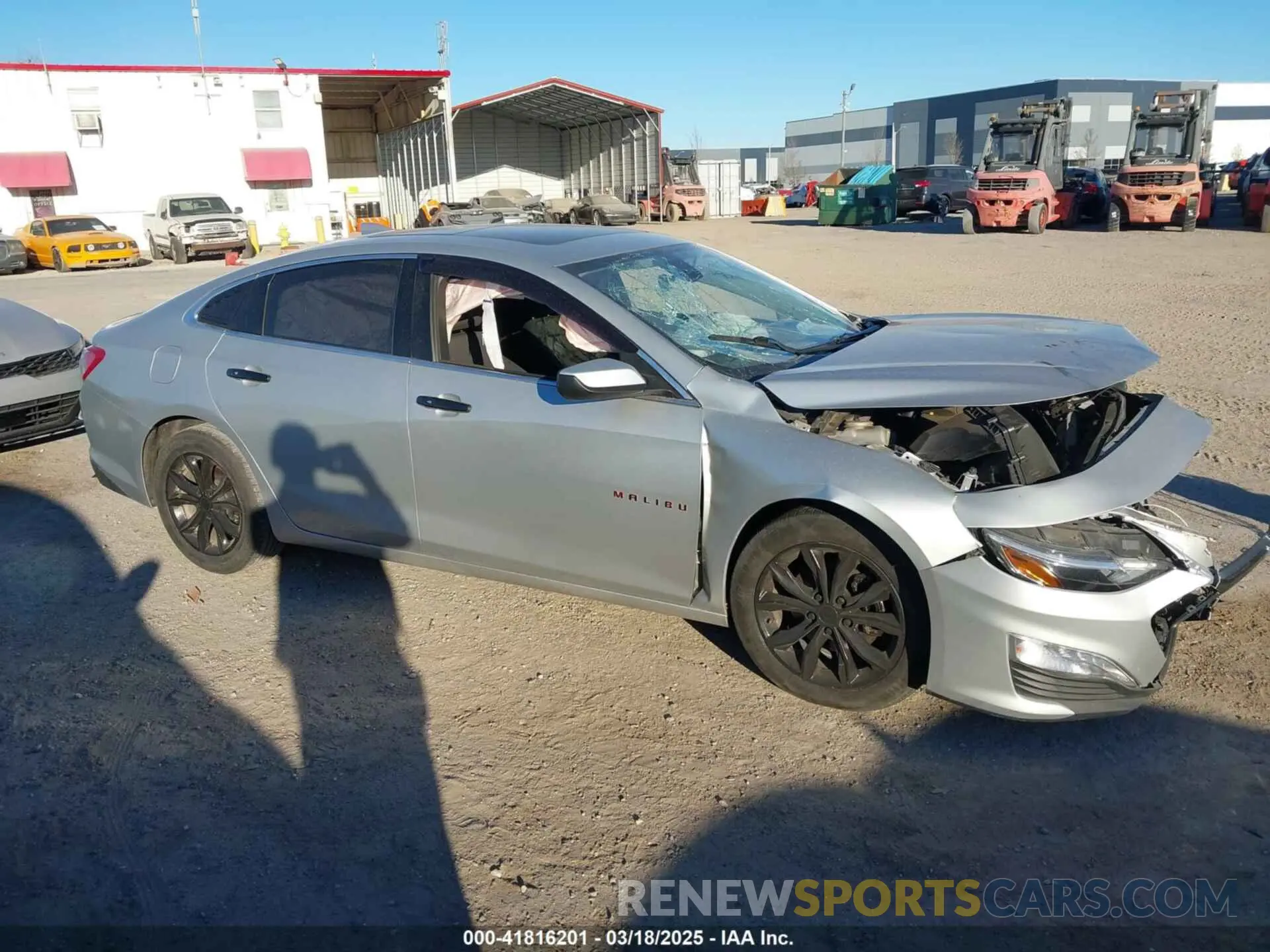 13 Photograph of a damaged car 1G1ZD5ST0LF009968 CHEVROLET MALIBU 2020