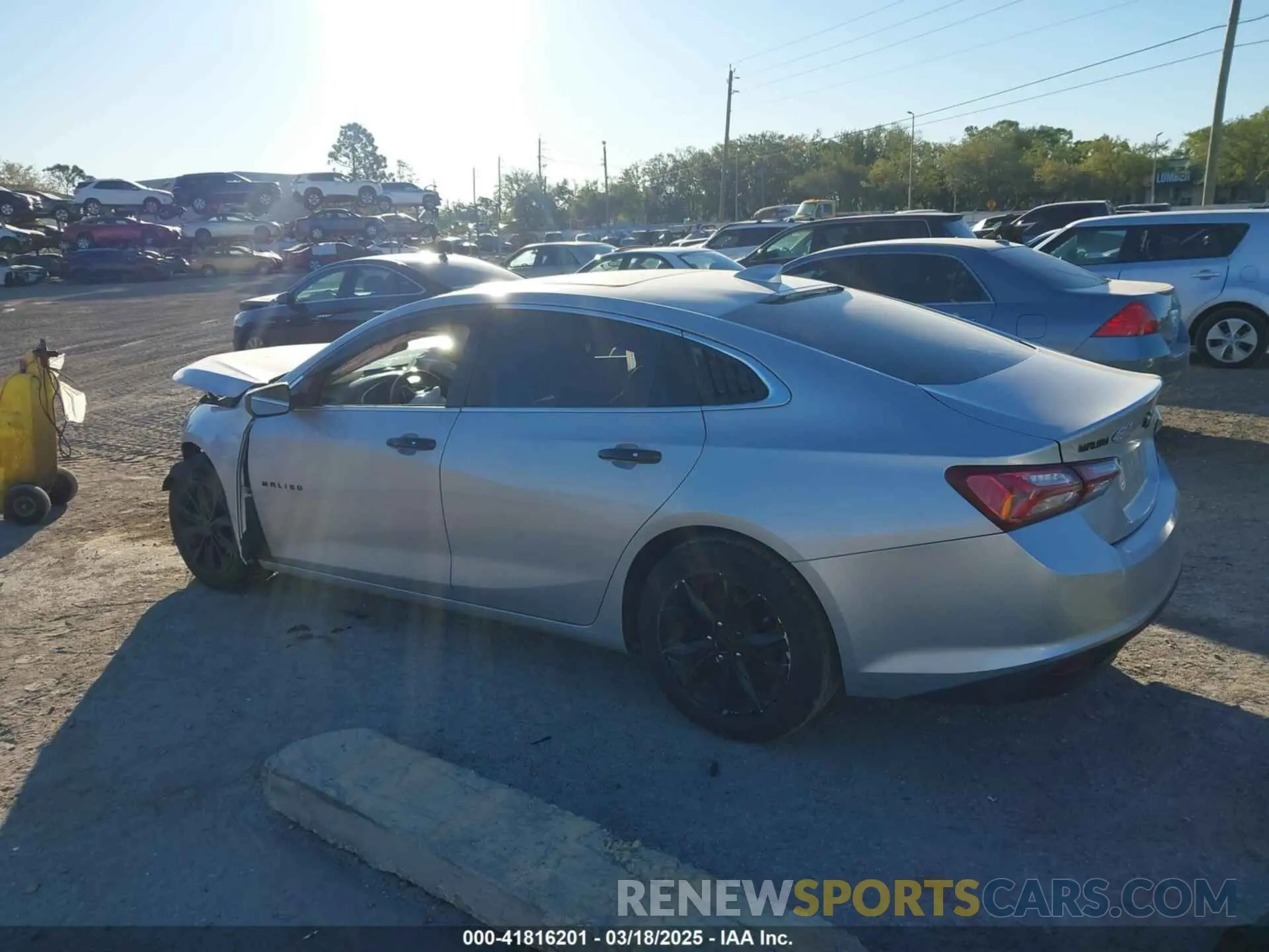 14 Photograph of a damaged car 1G1ZD5ST0LF009968 CHEVROLET MALIBU 2020