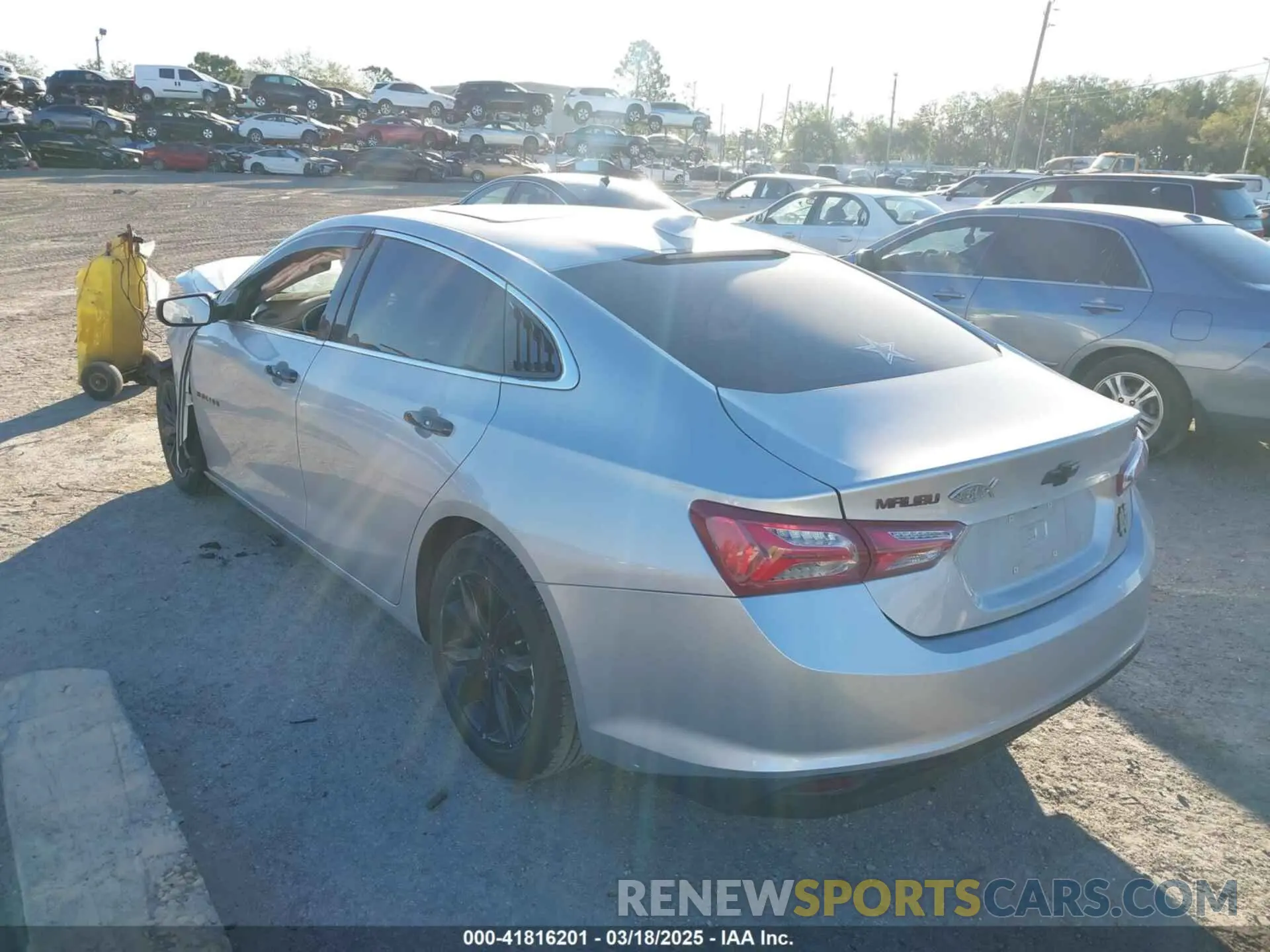3 Photograph of a damaged car 1G1ZD5ST0LF009968 CHEVROLET MALIBU 2020