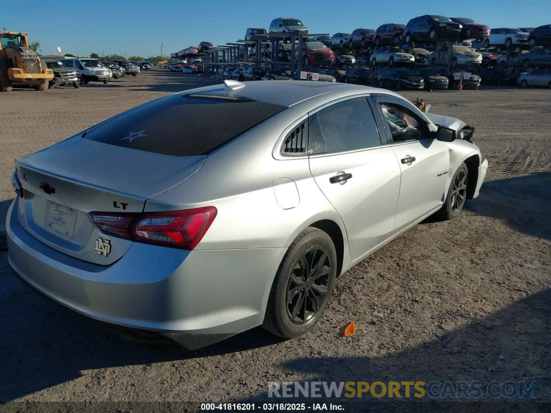 4 Photograph of a damaged car 1G1ZD5ST0LF009968 CHEVROLET MALIBU 2020