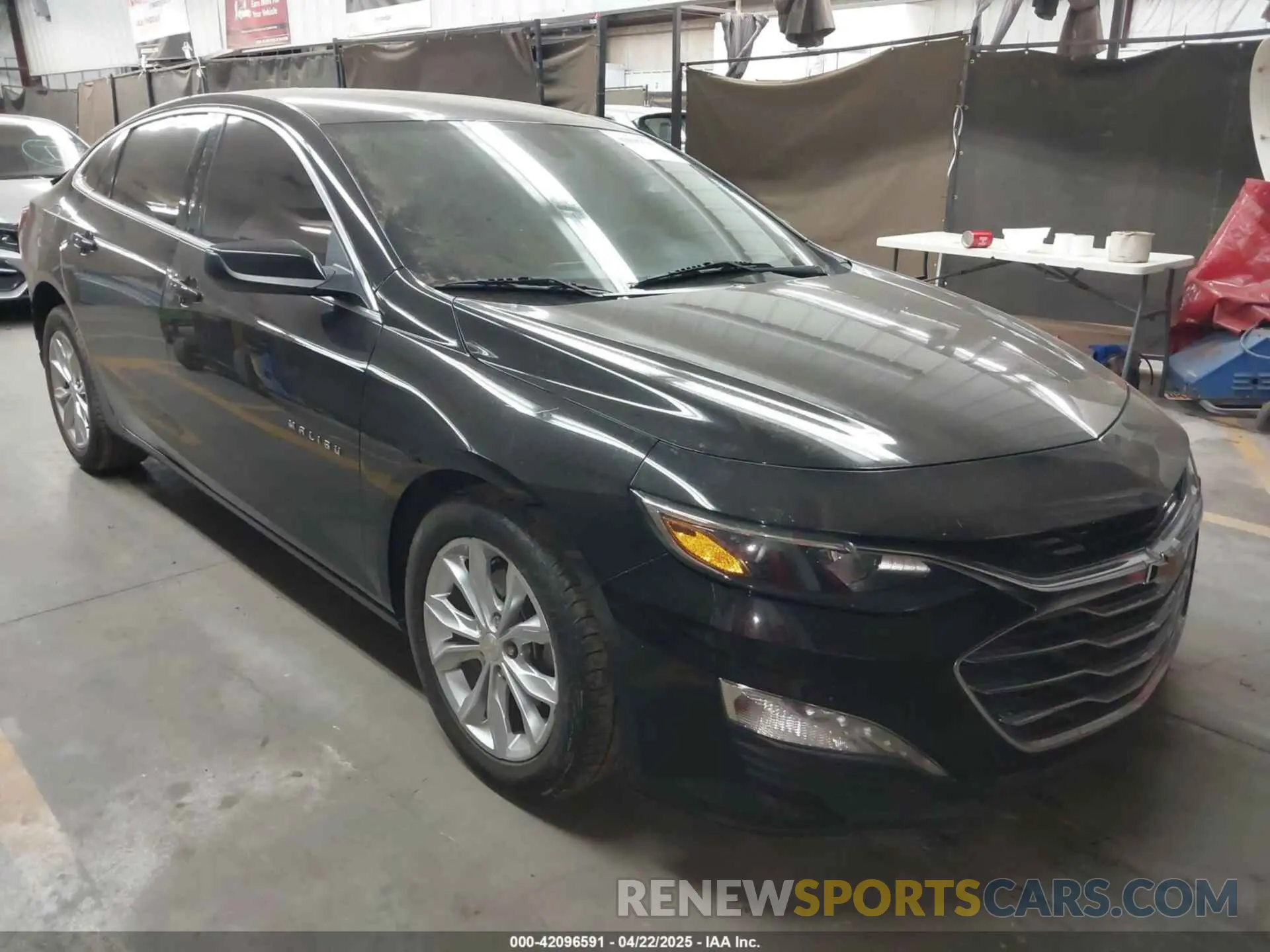 1 Photograph of a damaged car 1G1ZD5ST0LF034174 CHEVROLET MALIBU 2020