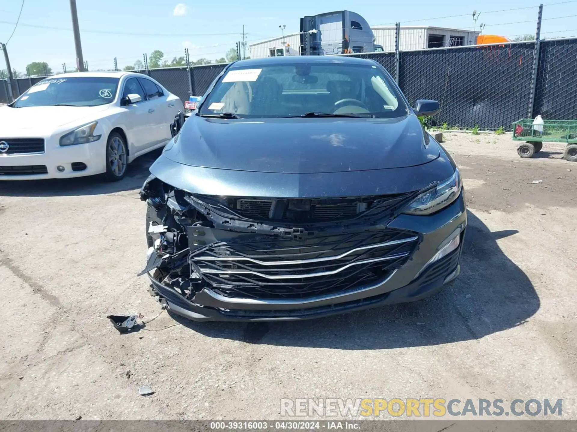 13 Photograph of a damaged car 1G1ZD5ST0LF038516 CHEVROLET MALIBU 2020