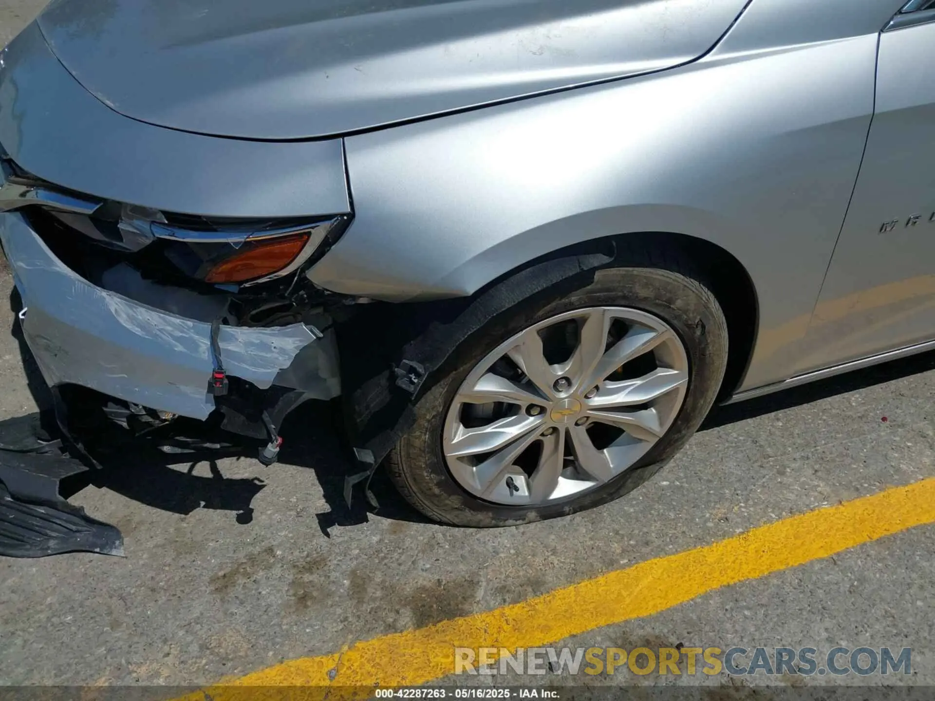 6 Photograph of a damaged car 1G1ZD5ST0LF038578 CHEVROLET MALIBU 2020