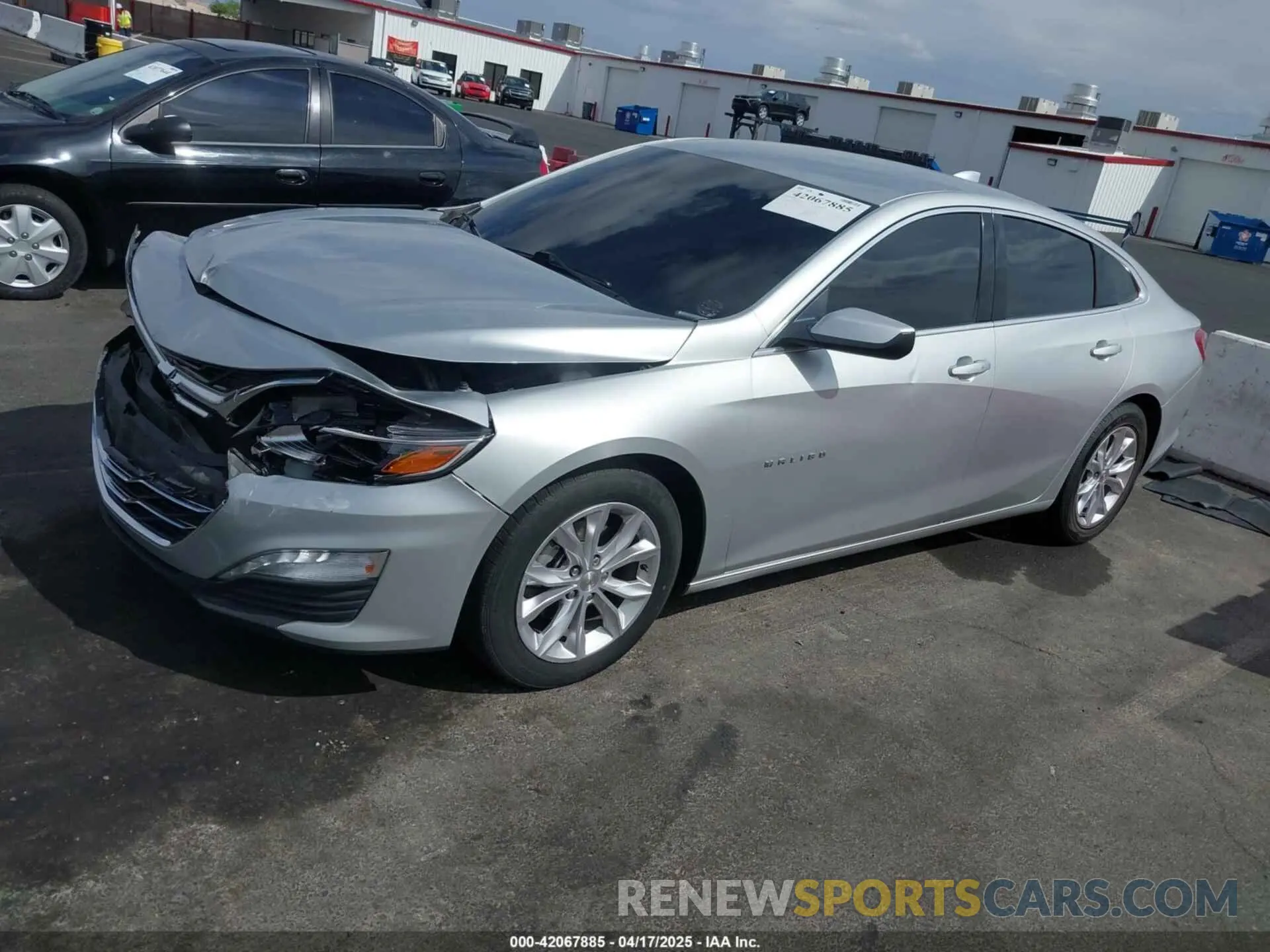 14 Фотография поврежденного автомобиля 1G1ZD5ST0LF061813 CHEVROLET MALIBU 2020