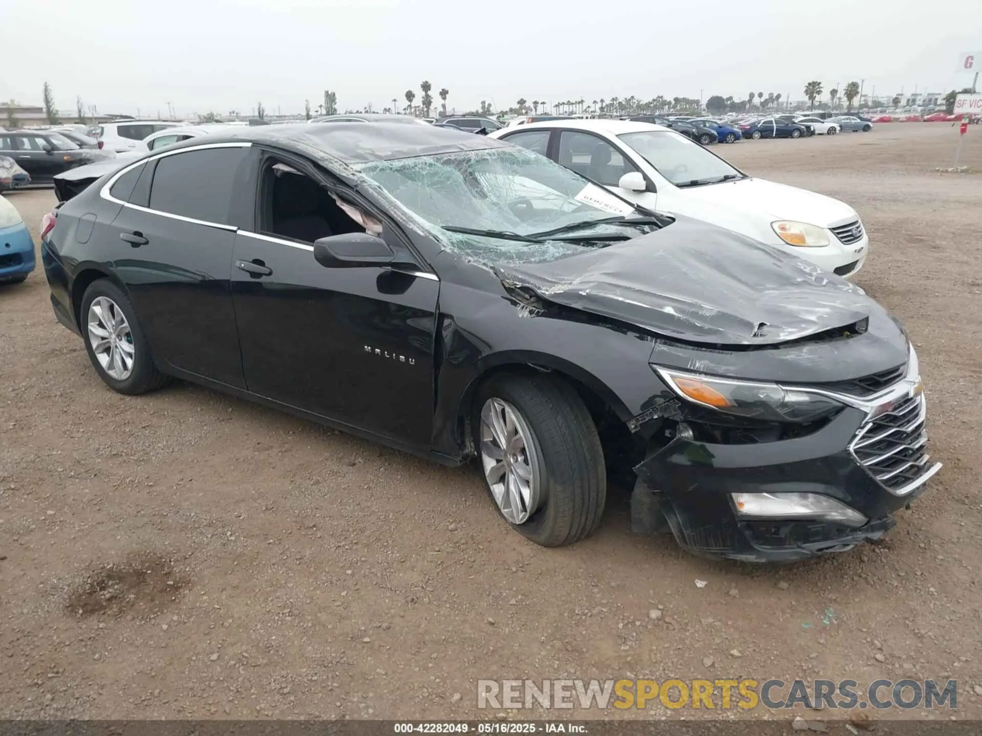 1 Photograph of a damaged car 1G1ZD5ST0LF067448 CHEVROLET MALIBU 2020