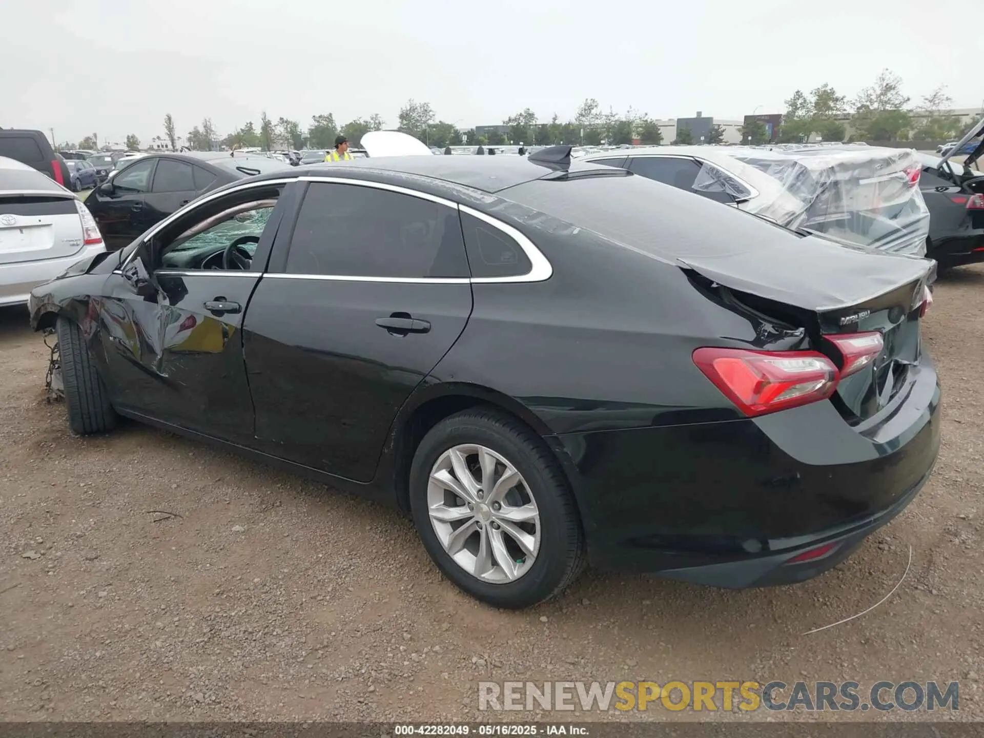 3 Photograph of a damaged car 1G1ZD5ST0LF067448 CHEVROLET MALIBU 2020