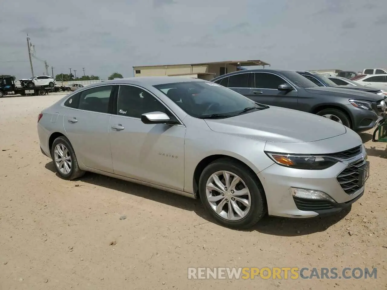 4 Фотография поврежденного автомобиля 1G1ZD5ST0LF092799 CHEVROLET MALIBU 2020