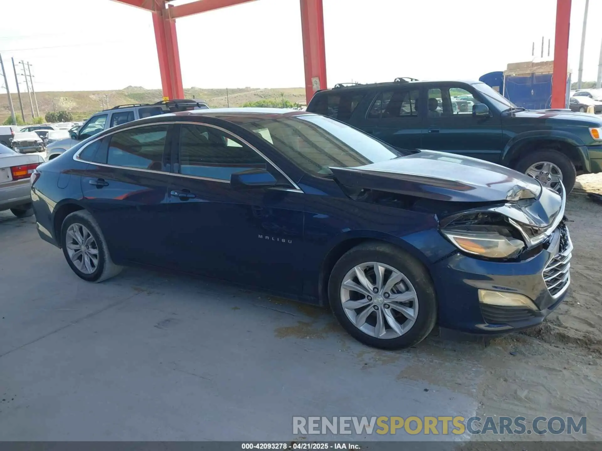 13 Photograph of a damaged car 1G1ZD5ST0LF102540 CHEVROLET MALIBU 2020