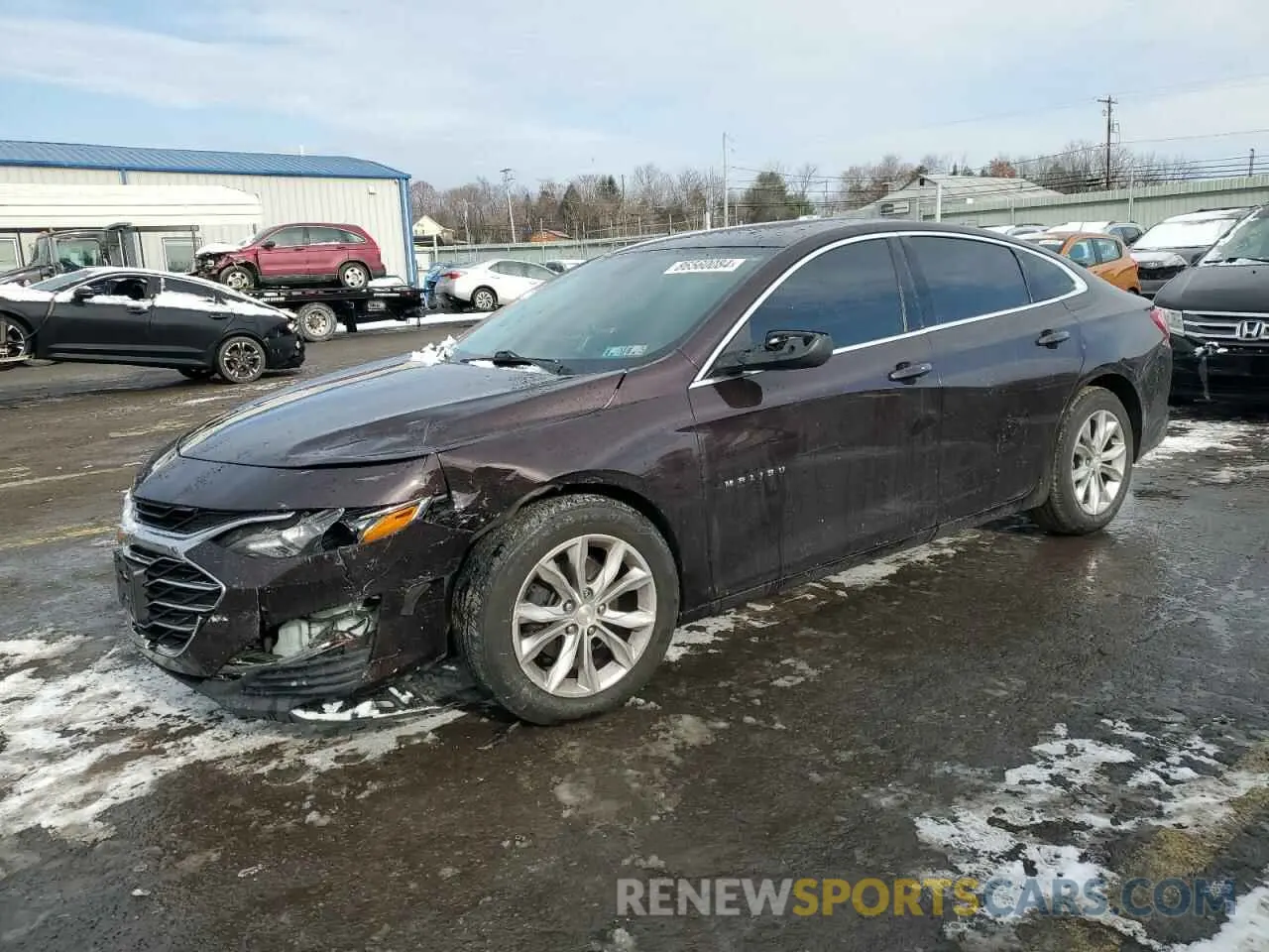 1 Фотография поврежденного автомобиля 1G1ZD5ST1LF011454 CHEVROLET MALIBU 2020