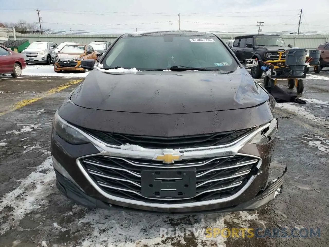 5 Фотография поврежденного автомобиля 1G1ZD5ST1LF011454 CHEVROLET MALIBU 2020
