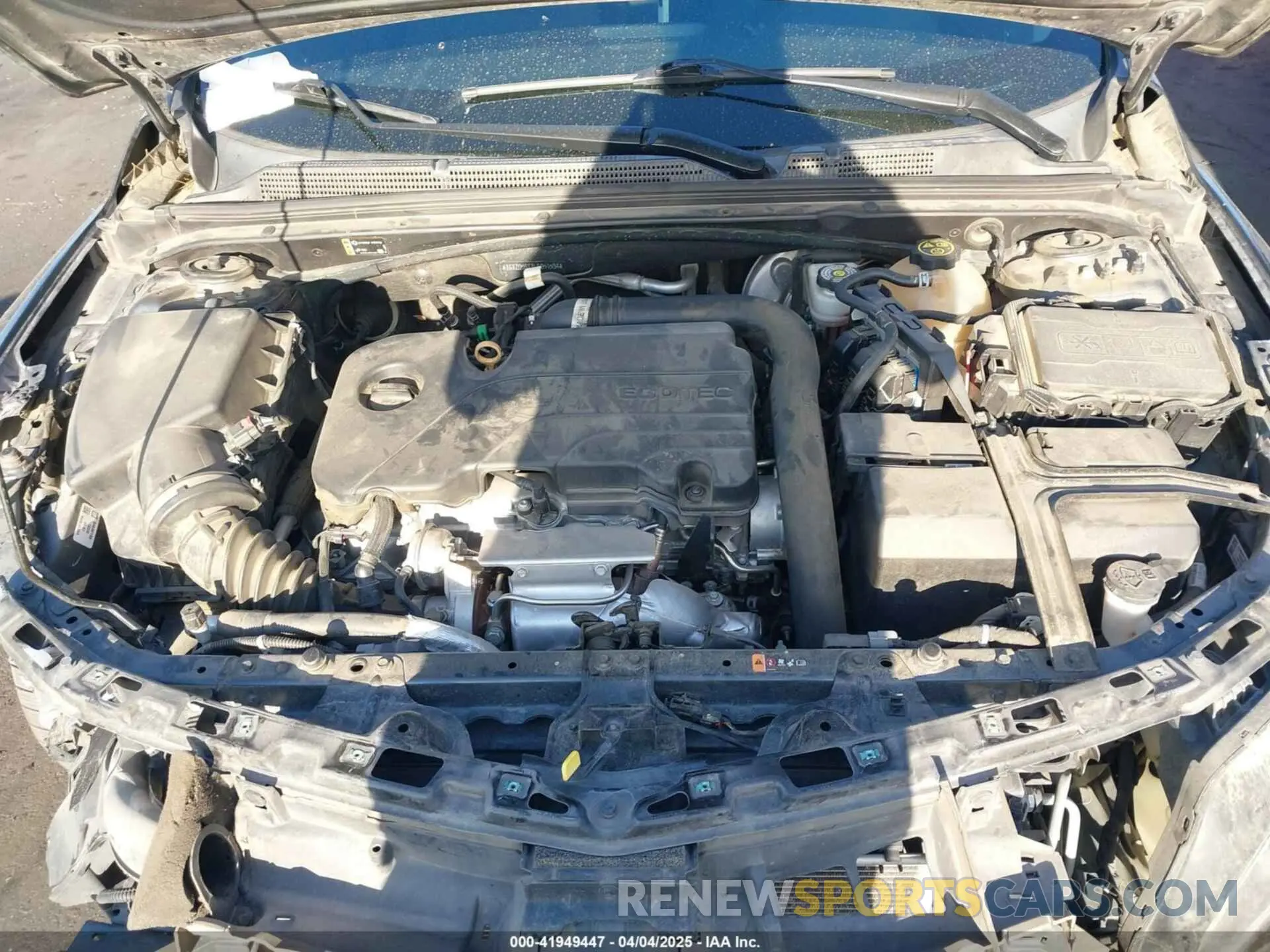 10 Photograph of a damaged car 1G1ZD5ST1LF051534 CHEVROLET MALIBU 2020