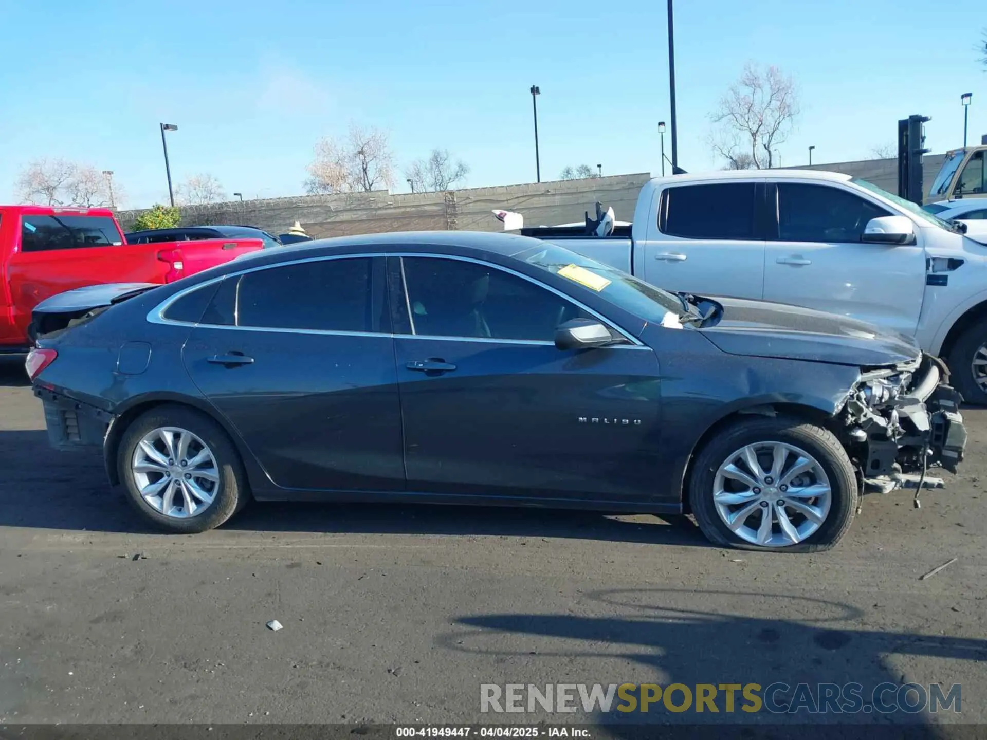 14 Photograph of a damaged car 1G1ZD5ST1LF051534 CHEVROLET MALIBU 2020