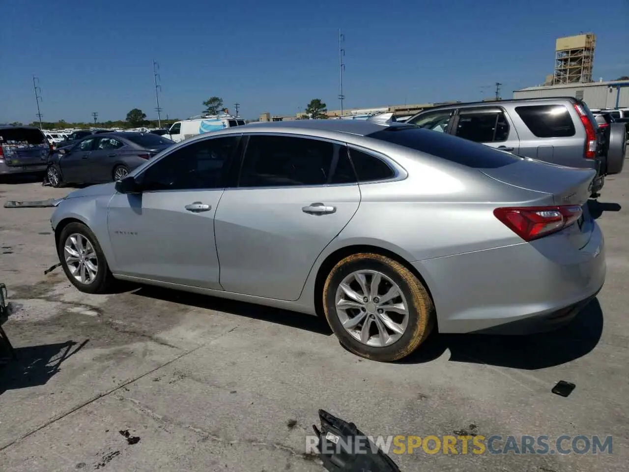 2 Photograph of a damaged car 1G1ZD5ST1LF066597 CHEVROLET MALIBU 2020
