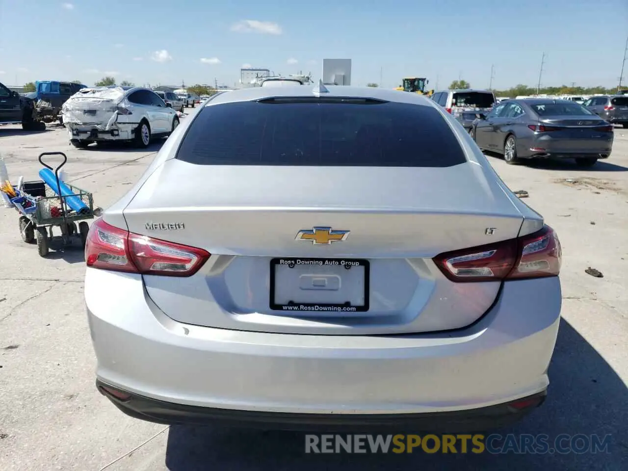 6 Photograph of a damaged car 1G1ZD5ST1LF066597 CHEVROLET MALIBU 2020