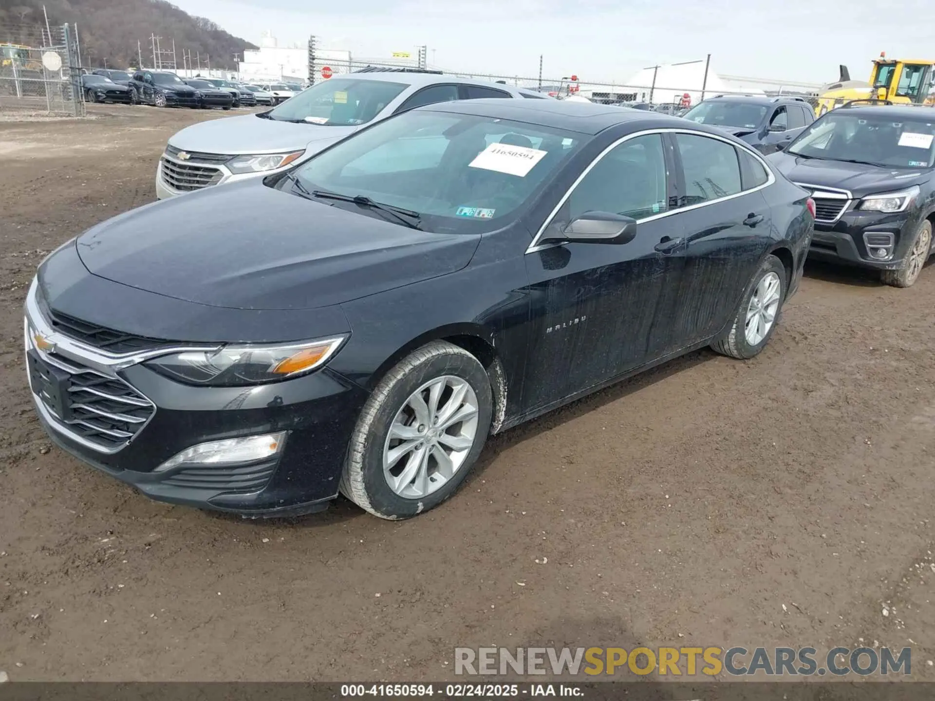 2 Фотография поврежденного автомобиля 1G1ZD5ST2LF019224 CHEVROLET MALIBU 2020