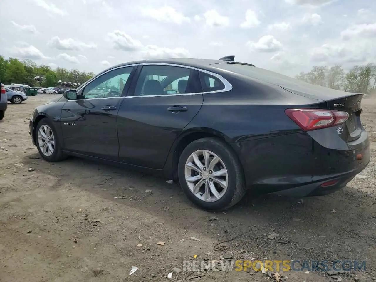 2 Photograph of a damaged car 1G1ZD5ST2LF046486 CHEVROLET MALIBU 2020