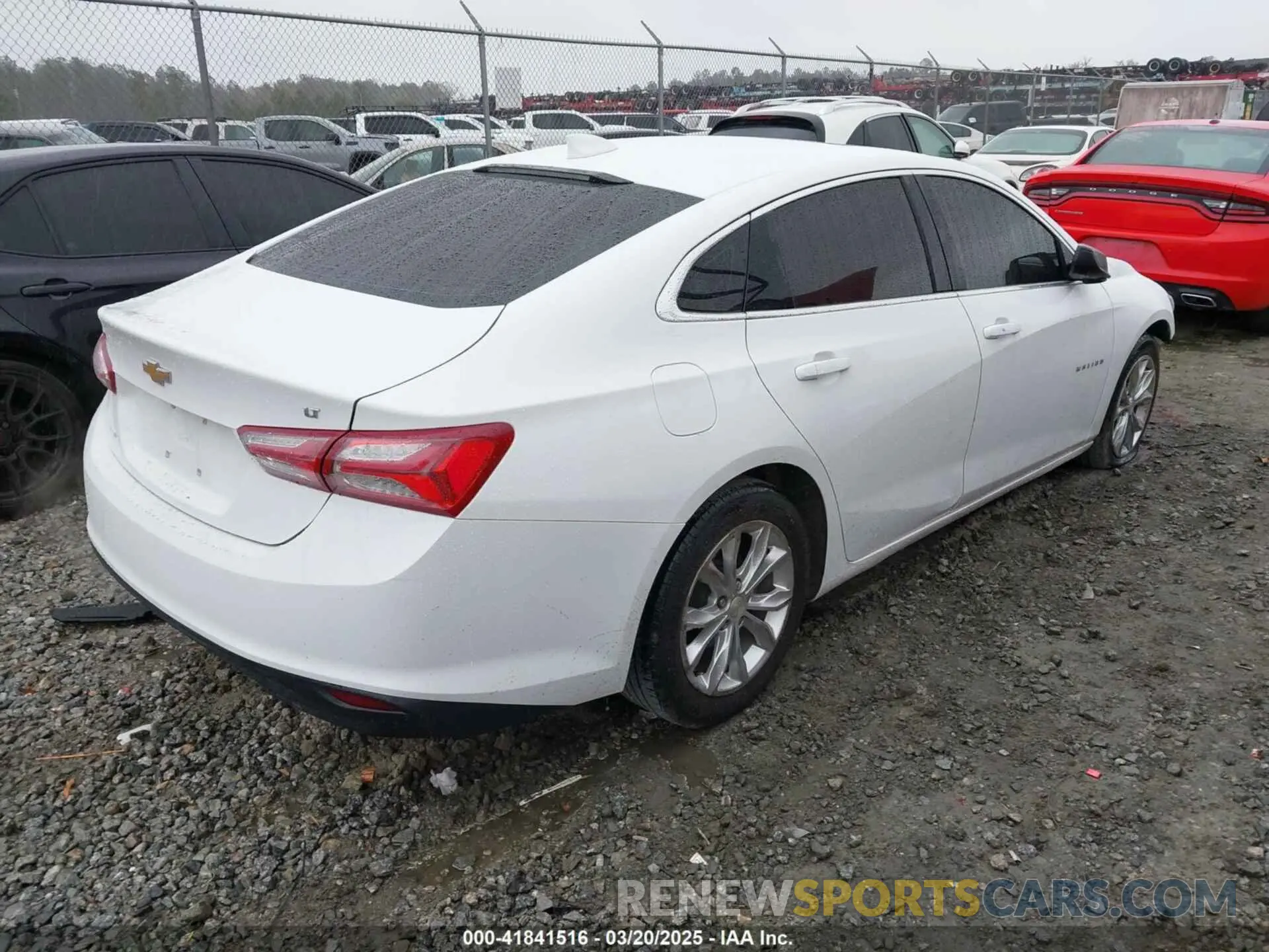 4 Photograph of a damaged car 1G1ZD5ST2LF049727 CHEVROLET MALIBU 2020