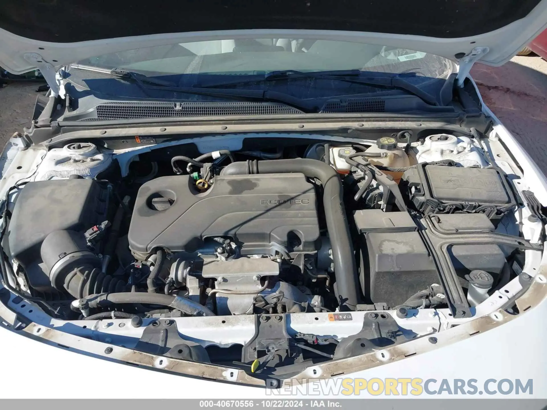 10 Photograph of a damaged car 1G1ZD5ST2LF057911 CHEVROLET MALIBU 2020
