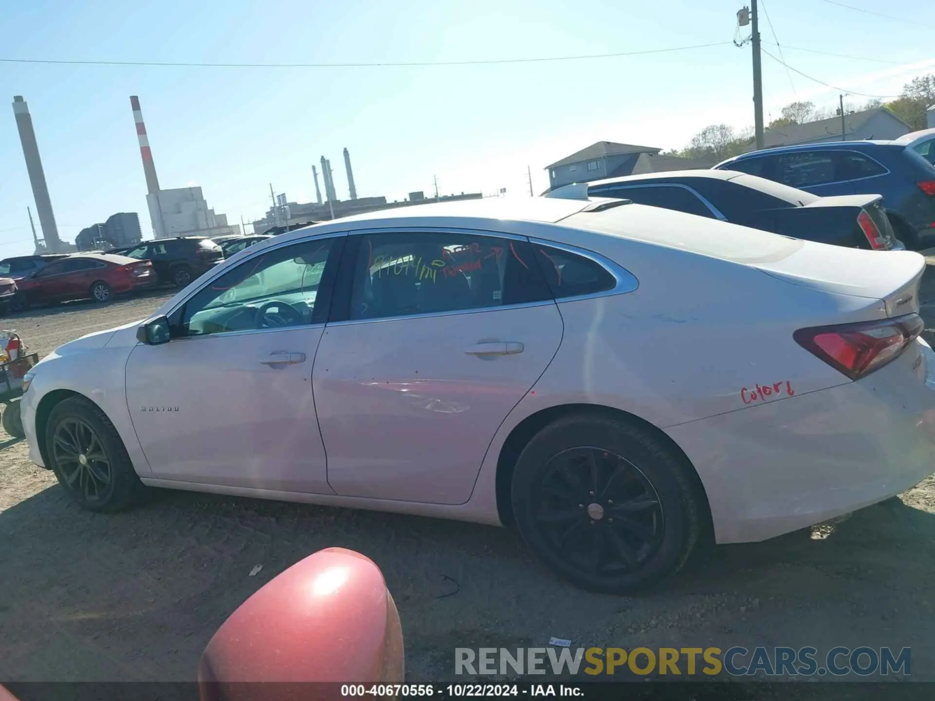 15 Photograph of a damaged car 1G1ZD5ST2LF057911 CHEVROLET MALIBU 2020