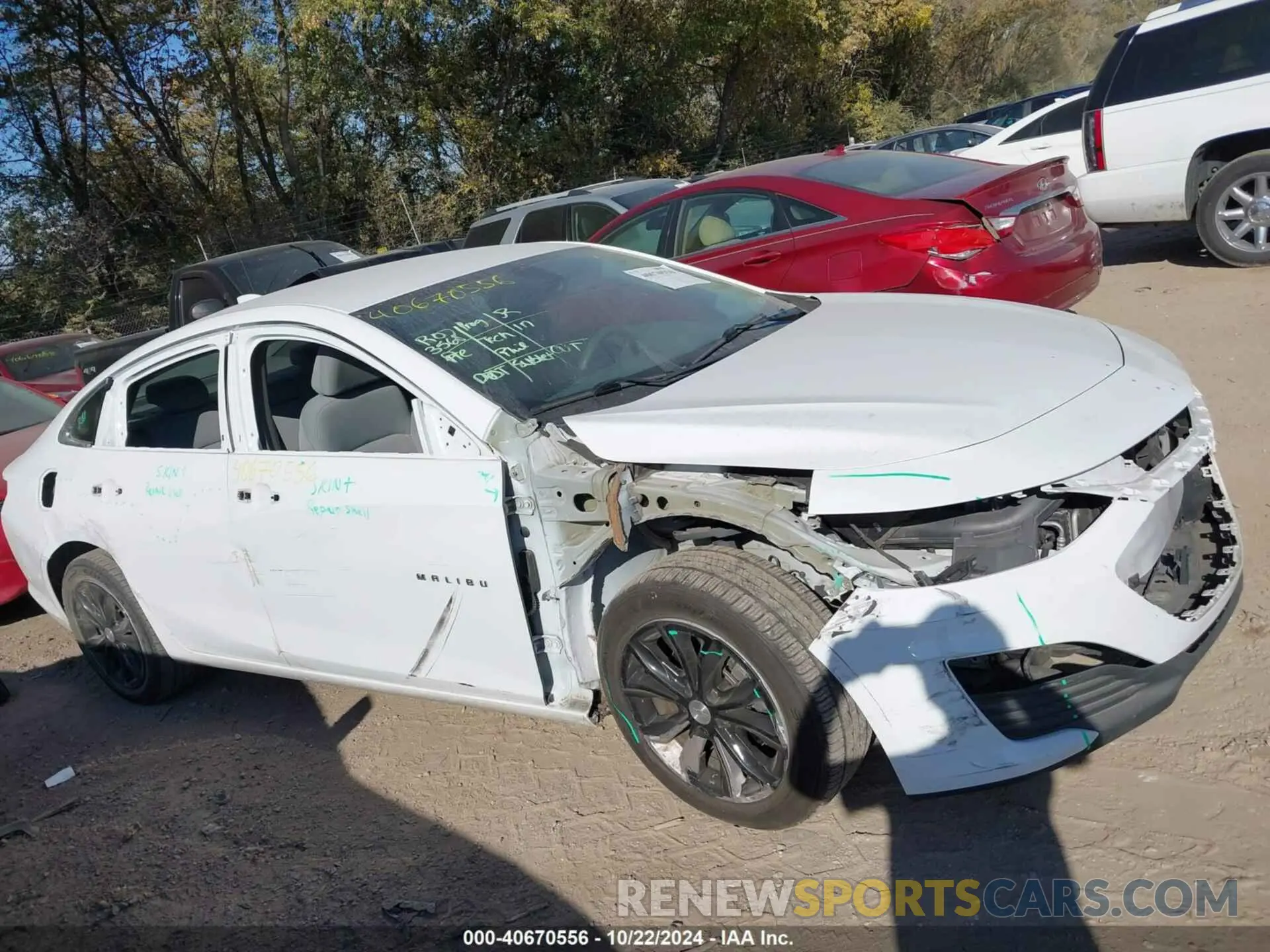 6 Photograph of a damaged car 1G1ZD5ST2LF057911 CHEVROLET MALIBU 2020