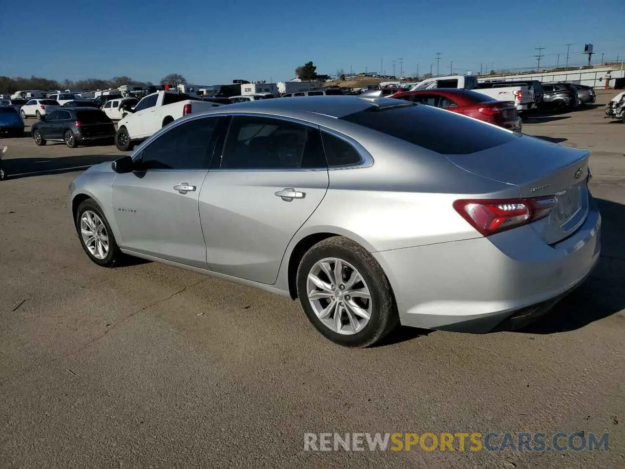 2 Photograph of a damaged car 1G1ZD5ST2LF062106 CHEVROLET MALIBU 2020