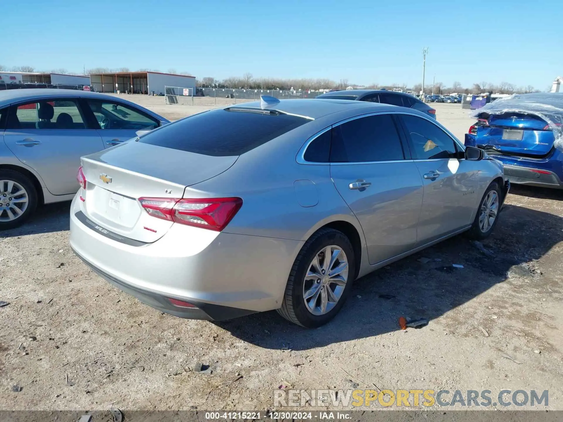 4 Photograph of a damaged car 1G1ZD5ST2LF063191 CHEVROLET MALIBU 2020
