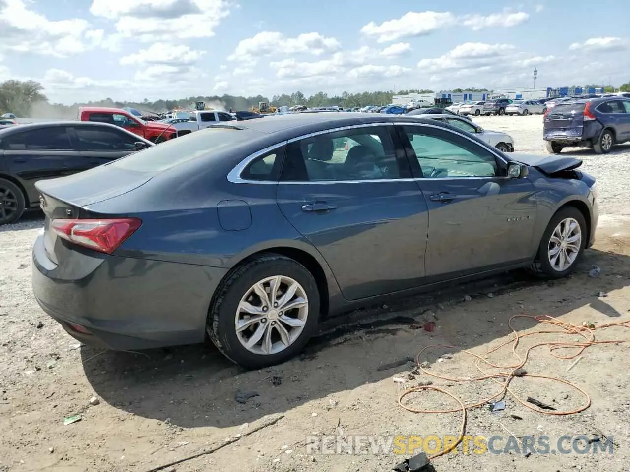3 Фотография поврежденного автомобиля 1G1ZD5ST2LF064289 CHEVROLET MALIBU 2020