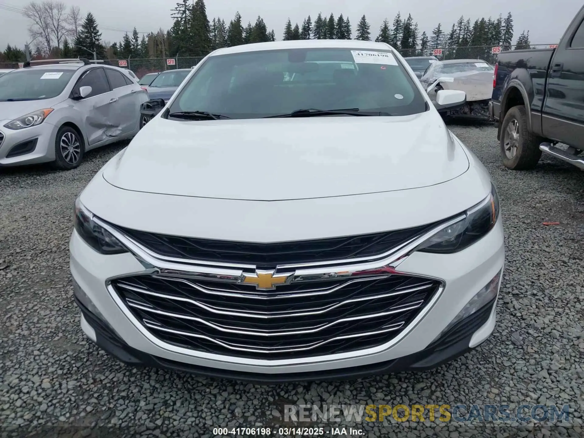 12 Photograph of a damaged car 1G1ZD5ST2LF067659 CHEVROLET MALIBU 2020