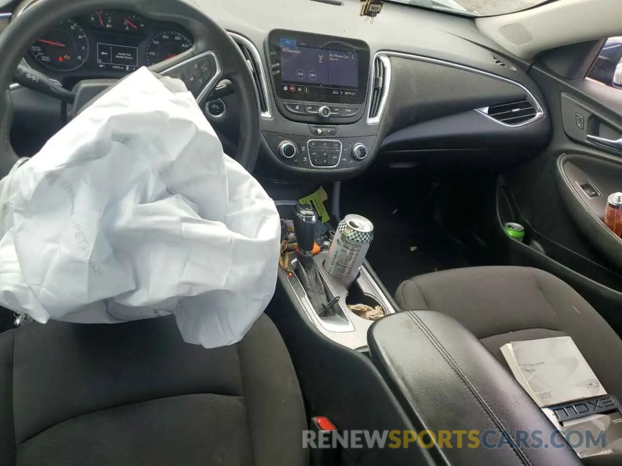 8 Photograph of a damaged car 1G1ZD5ST2LF074143 CHEVROLET MALIBU 2020