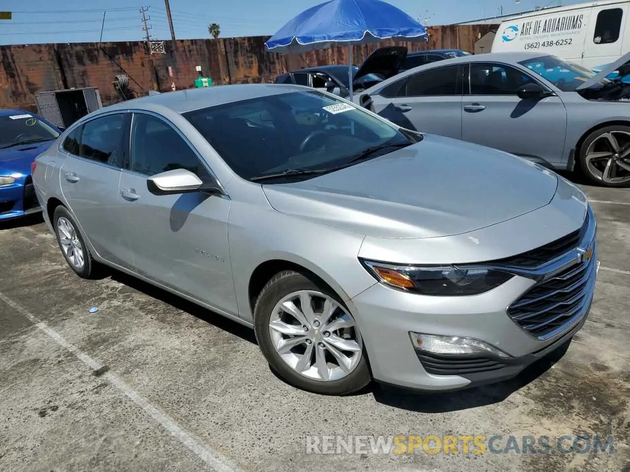 4 Photograph of a damaged car 1G1ZD5ST2LF114317 CHEVROLET MALIBU 2020