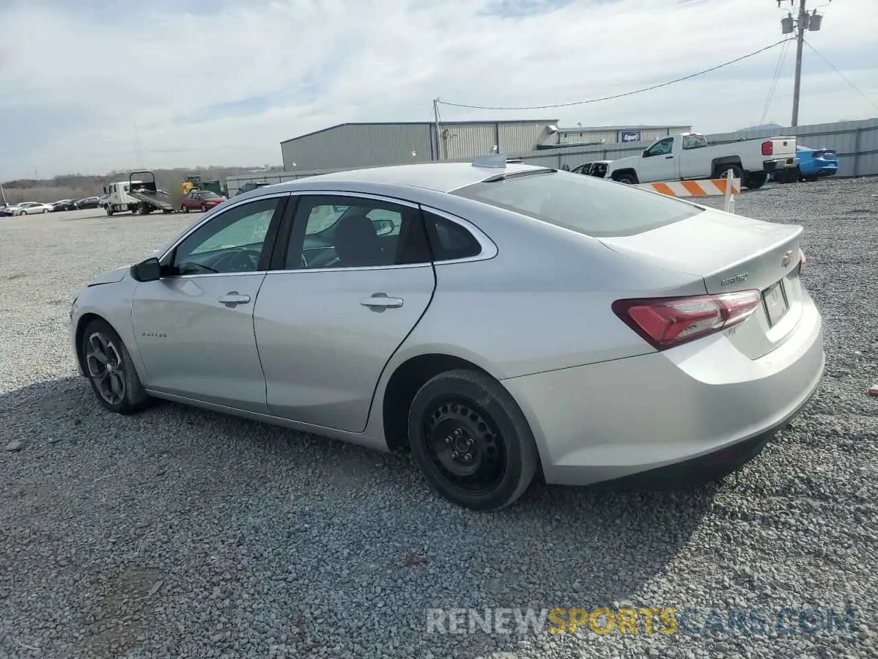 2 Photograph of a damaged car 1G1ZD5ST2LF125592 CHEVROLET MALIBU 2020