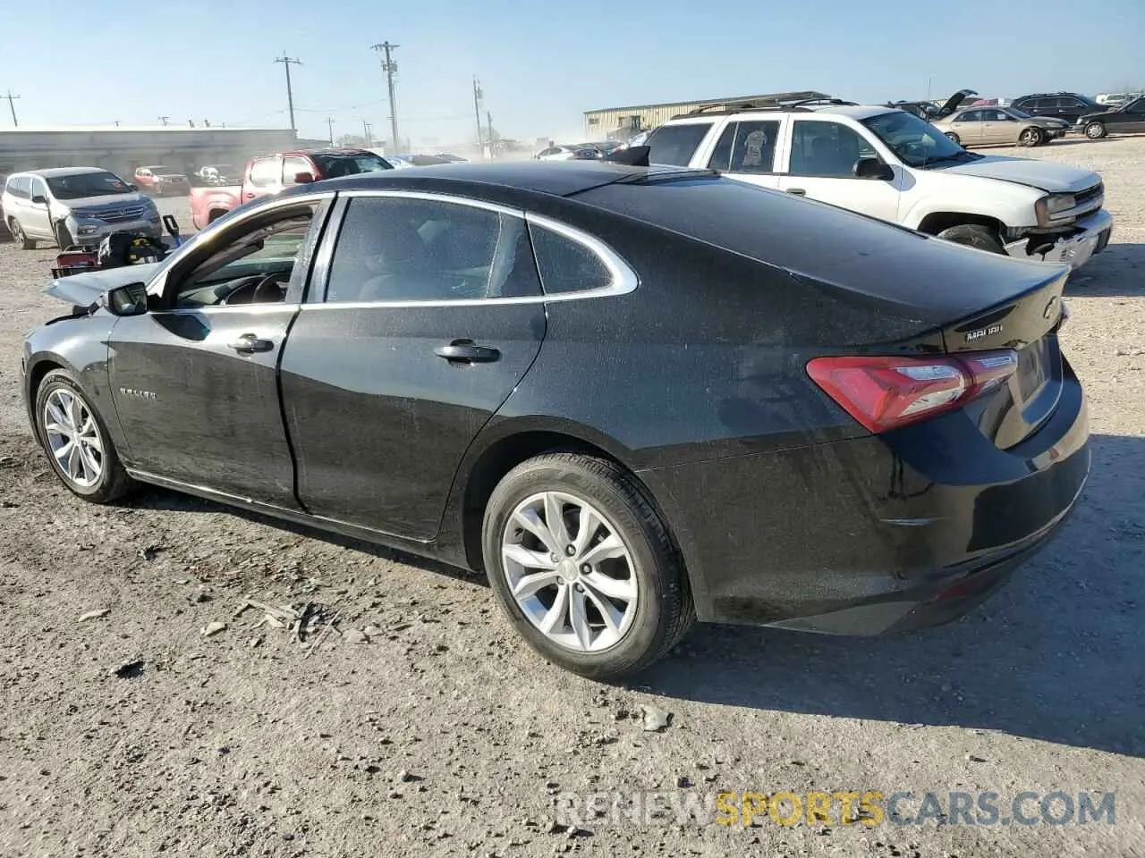 2 Photograph of a damaged car 1G1ZD5ST3LF002190 CHEVROLET MALIBU 2020