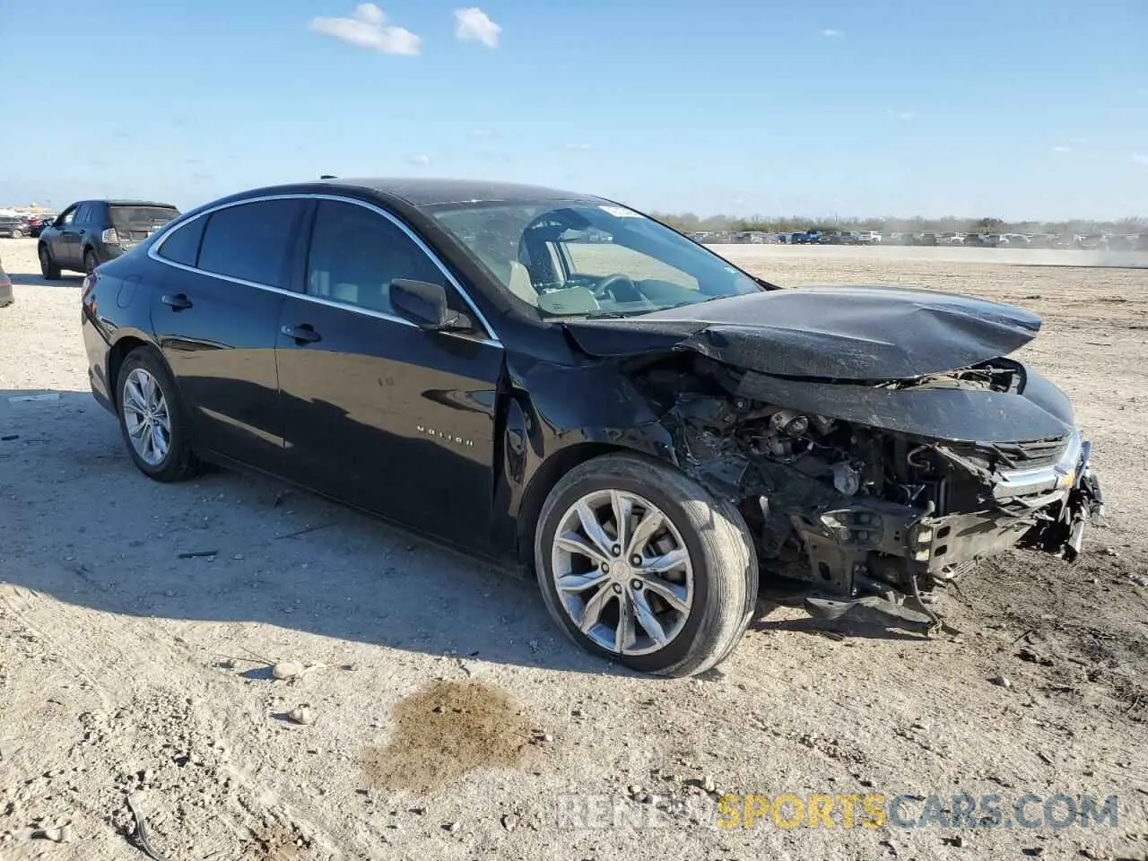 4 Photograph of a damaged car 1G1ZD5ST3LF002190 CHEVROLET MALIBU 2020