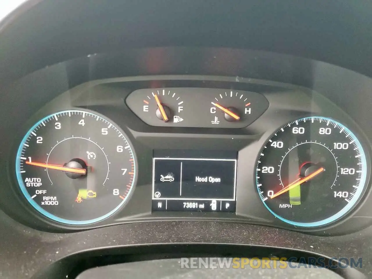 9 Фотография поврежденного автомобиля 1G1ZD5ST3LF094384 CHEVROLET MALIBU 2020